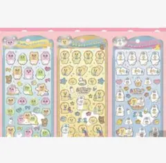新品うるちゅる正規おぱんちゅうさぎシールんぽちゃむステッカーきみまろ立体ぷっくり