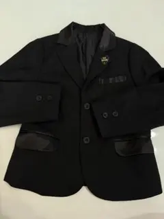 美品　120cm ラッドカスタム　ブラック　ジャケット 100cm~