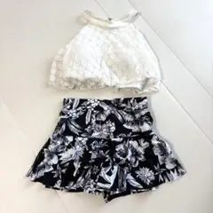 フラワープリント セパレート水着　レディースMサイズ