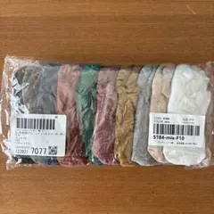 脱げない　レディース　スニーカー用ソックス 10色組