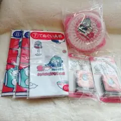 サンリオ　ハンギョドン　一番くじ　6個セット 手ぬぐい キーホルダー 蒸し器