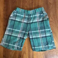 ブランシェスチェック柄ハーフパンツ120センチ