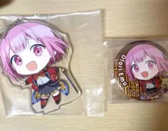 プロセカ 鳳えむ セガラッキーくじ アクスタ 缶バッジ
