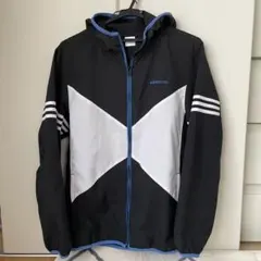 adidasneo ナイロンジャケット パーカー ウエア スポーツ 三本線