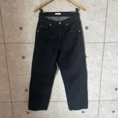 WYM ダークデニム ワイドパンツ