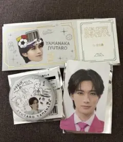 のぞいてみるく展　M!LK 山中柔太朗　チケット　トレカ　缶バッジ