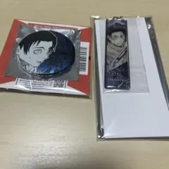 呪術廻戦展 メタルキーホルダーコレクション デコレクション缶バッジ　乙骨憂太