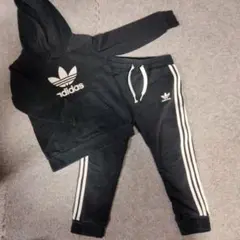 adidas ジャージセット 100cm 黒