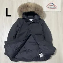 【極美品✨】ピレネックス　ANNECY FUR INTL ダウンジャケット黒　L