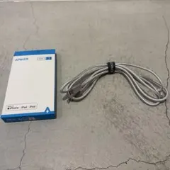 Anker ナイロン USB-C & ライトニングケーブル 1.8m シルバー