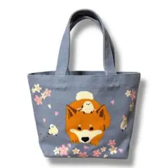 柴犬/お散歩バッグ/トートバッグ