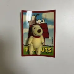 PEANUTS スヌーピー　SNOOPY マスコット　ストラップ　レトロ