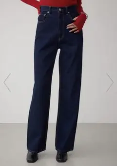 AZUL BY MOUSSY　AZUL DENIM ハイウエストワイドデニム　S