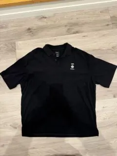 極美品】CLUBHAUS x HIIT メンズ XXL ブラックポロシャツ - メルカリ