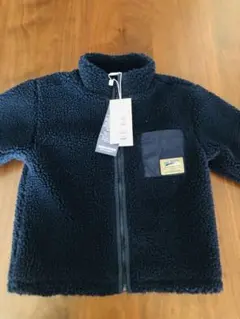 【タグ付き新品】プチバトー　ボアジップアップジャケット　36m/95cm