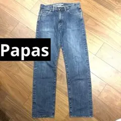 Papas レア　極美品　デニム　32✖️33のサムネイル