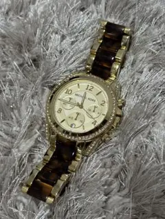 MICHAEL KORS ゴールド ブラウン 時計のサムネイル