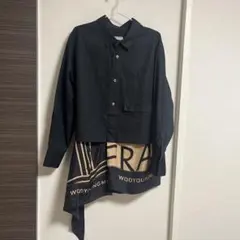 ウーヨンミ　長袖シャツ　黒色のサムネイル