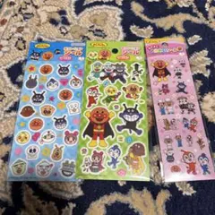 アンパンマン デコレーションシール 3シートセット