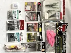 ロックフィッシュ ワーム シンカー フック セット - メルカリ