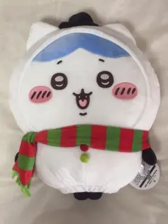 ちいかわ クリスマスBIGぬいぐるみ ハチワレ
