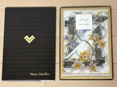 Mario Valentino 花柄ハンカチ 2枚セット