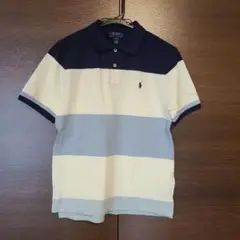 Polo Ralph Lauren ストライプポロシャツ L