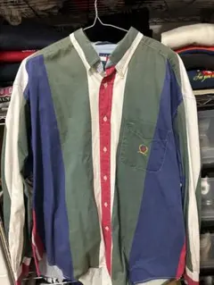 TOMMYHILFIGERシャツ　古着　90s