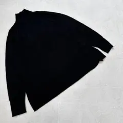 ZARA ザラ 黒 長袖 タートルネック アクリルニット セーター トップス S