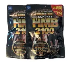WELLNESS BUILD FIGHT HMB 2100 240粒　2袋セットのサムネイル