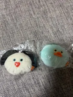 値引きしました‼️ mojojo犬と鳥キーホルダーセット