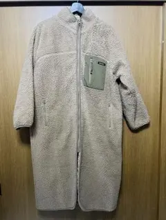 niko and ... ベージュボアロングコート