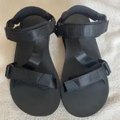【お値下げ】新品スポーツサンダル ブラック Mサイズのサムネイル