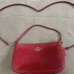 COACH アクセサリーポーチ シグネチャー 赤 6023 COACH アクセサリーポーチ シグネチャー 赤 6023 - メルカリ