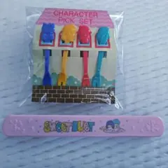 リトルツインスターズ &キラキラ箸箱&ピックセット 昭和レトロ