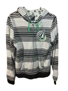 Volcom ストライプ ドット リバーシブル　パーカーのサムネイル