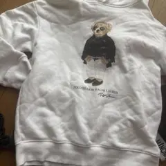 週末価格POLO RALPH LAUREN POLO BEARトレーナーM着用1