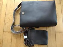 フェリシモ未使用ブラウンショルダーバッグのサムネイル