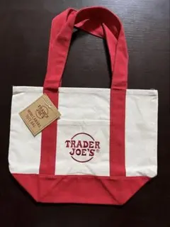 Trader Joe’s トレジョ キャンバスミニトート【レッド】