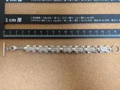 ゲルマニウム　梵字　ブレスレット　ステンレススチール