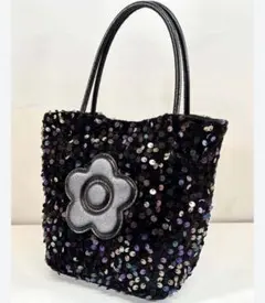 マリークワント ✩.*˚ スパンコール花モチーフショルダーバッグ 結婚式