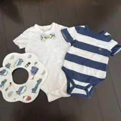 ロンパース　スタイ　セット