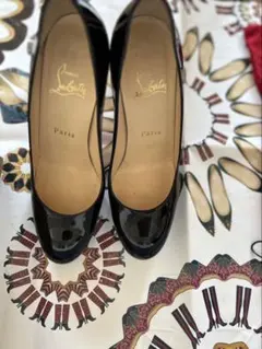 Christian Louboutin ブラック ハイヒール 36.5