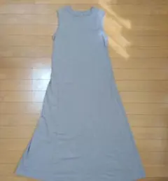 ユニクロ ハナタジマ ノースリーブ ロングフレアワンピース S