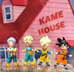 バンダイ　ドラゴンボールGT　孫悟天　トランクス　4体セット