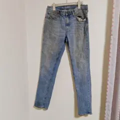 ライトブルー スリムフィットデニム