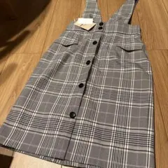 新品　タグ付き　アプワイザーリッシェ　チェック　ジャンパースカート