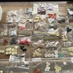 多色ボタンセット さまざまなサイズ 100種類以上あります