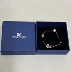 SWAROVSKI スワロフスキー スワン ブレスレット ピンク