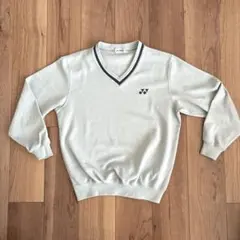 YONEX トレーナー ライトグレー Vネック
